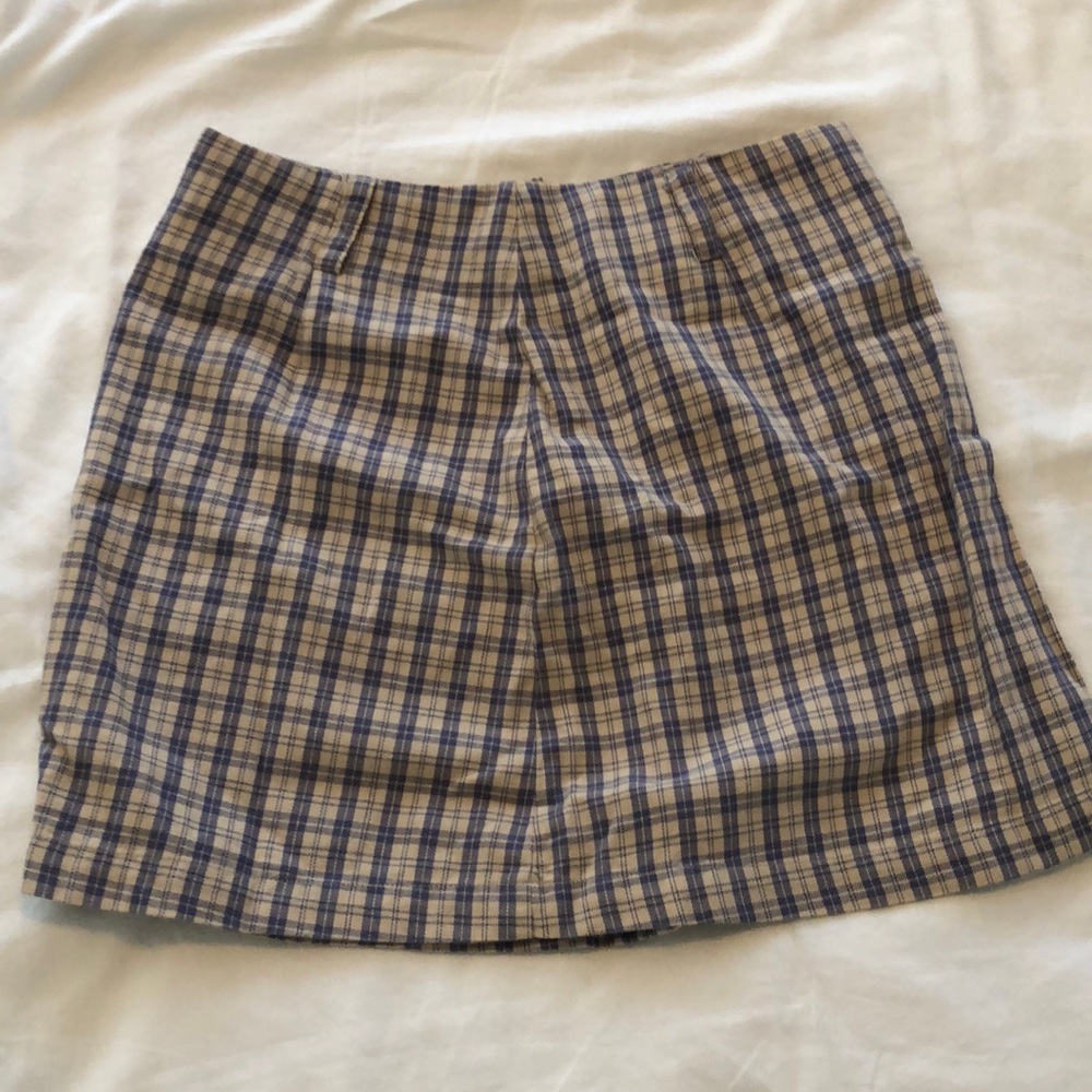 Vintage plaid skirt